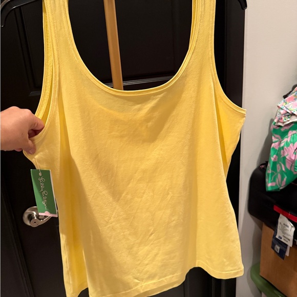 Lilly Pulitzer Yellow Tank Top - Picture 7 of 9